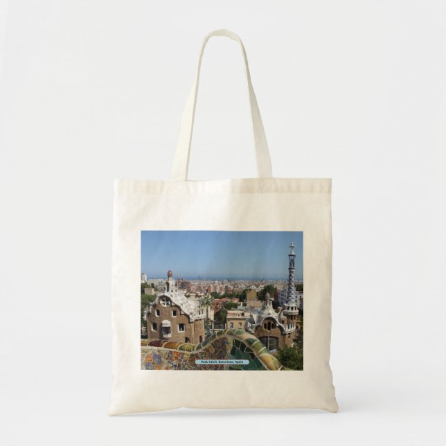 Tote Bag Park Güell, Barcelone, Espagne (Devant)
