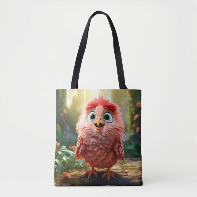 Tote Bag Parker - Le Cardinal Rouge Chick (Devant)