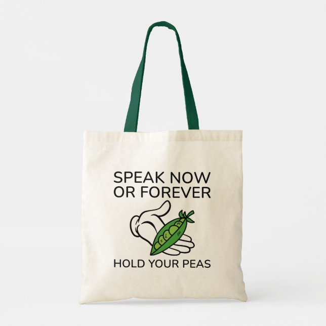 Tote Bag Parle Maintenant Ou Tiens Ta Langue (Dos)