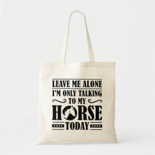 Tote Bag Parler À Mon Cheval