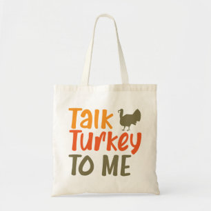 Tote Bag Parlez Turquie à moi Sassy Pun Drôle Citation