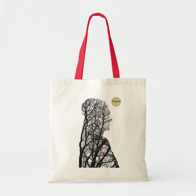 Tote Bag parmi des arbres (Devant)