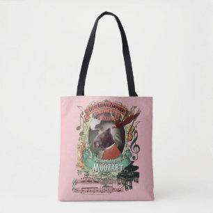 Tote Bag Parodie animale de Mozart de compositeur