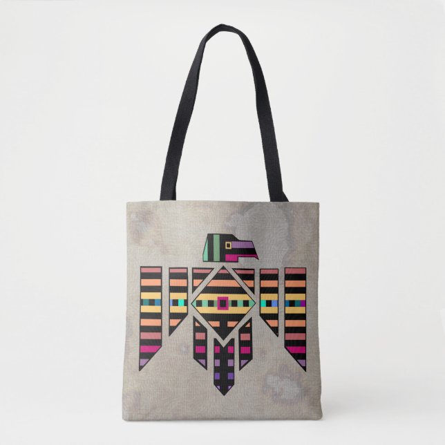 Tote Bag Parquet Thunderbird Allover Fourre-tout (Devant)