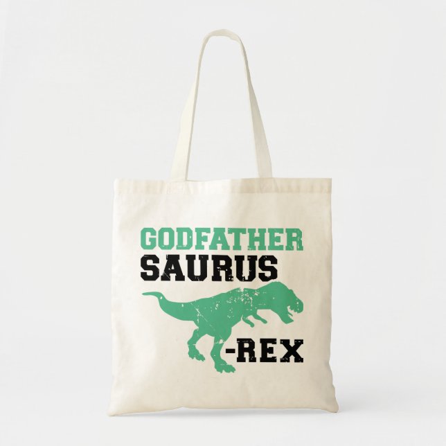 Tote Bag Parrain Saurus-Rex (Devant)