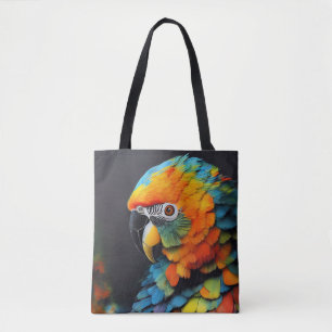 Tote Bag Parrot Oiseau Animal Discovery Aventure Nature