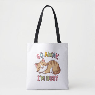 Tote Bag Pars, je suis occupé