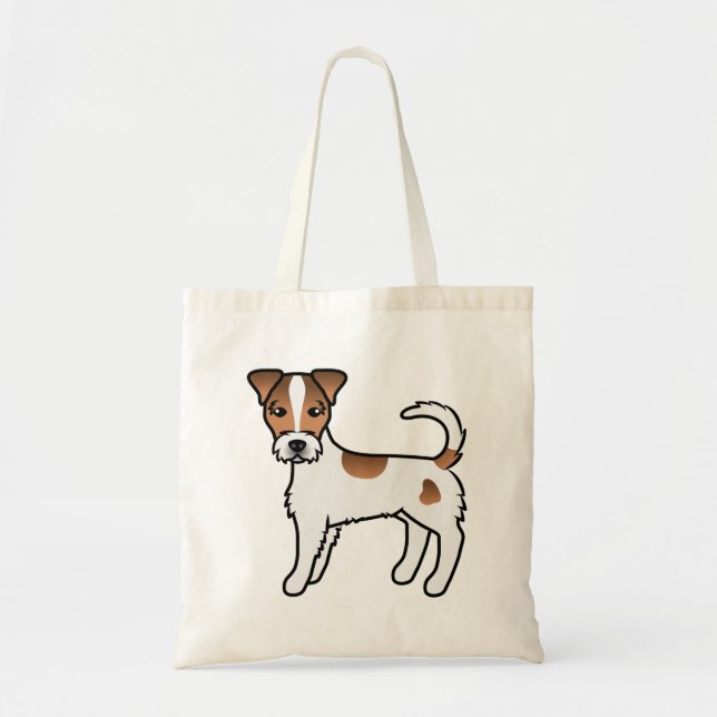 Tote Bag Parson Brown roux Russell Terrier Chien (Devant)