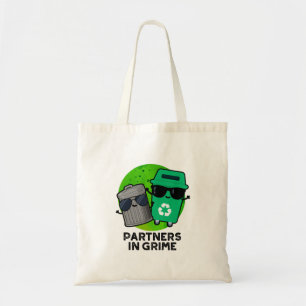 Tote Bag Partenaires Dans Grime Funky Trash Pun