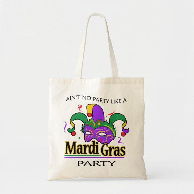 Tote Bag Parti Mardi Gras (Devant)