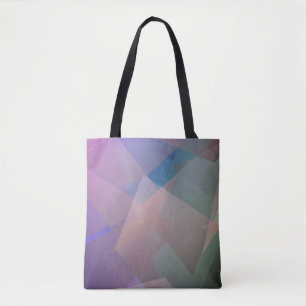 Tote Bag Particules volantes Abstraites Formes géométriqu