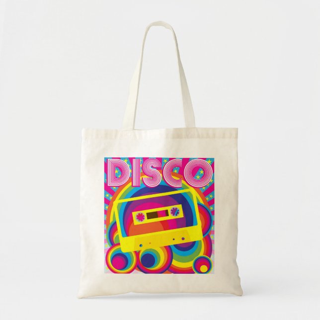 Tote Bag Partie de disco (Devant)