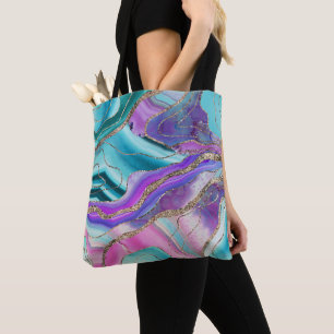 Tote Bag Parties scintillant de l'agent de la Sirène de l'