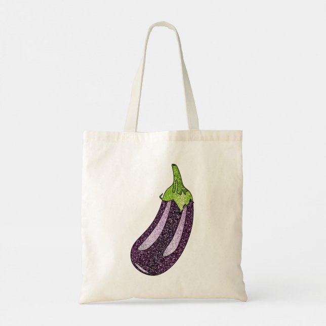Tote Bag Parties scintillant Eggplant (Dos)