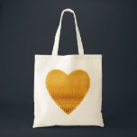 Tote Bag Parties scintillant Gold Heart Mariage<br><div class="desc">C'est un beau sac fourre-tout pour les amoureux avec l'image de coeur de parties scintillant or pour mariage et toute autre occasion. Même il peut être customisé avec votre nom ou logo.</div>
