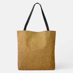 Tote Bag Parties scintillant or