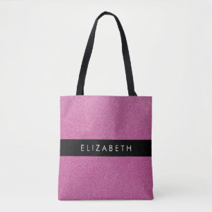 Tote Bag Parties scintillant rose, Arrière - plan Parties s