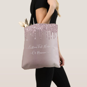 Tote Bag Parties scintillant rose Gold Blush Drivers votre