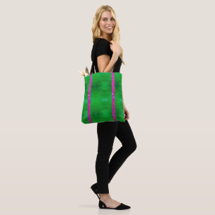 Tote Bag parties scintillant vert rose Glitz Fourre-tout So