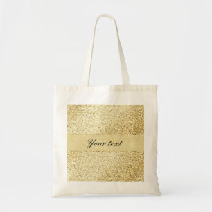 Tote Bag Parties scintillantes de fantaisie d'or de Faux