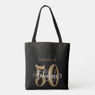 Tote Bag Parties scintillantes et confettis 50 et fabuleux