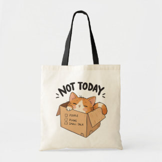 Tote Bag Pas aujourd'hui