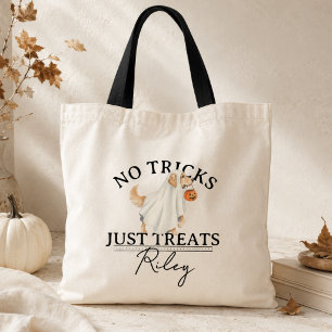 Tote Bag Pas de Farce Juste un Traitement Drôle de Chien Fa