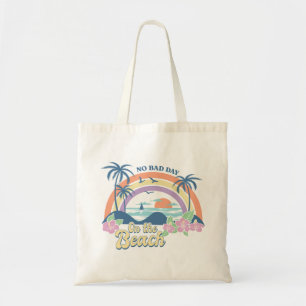 Tote Bag Pas De Mauvaise Journée Sur La Plage