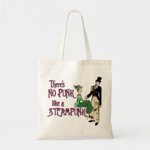 Tote Bag Pas de punk comme un Steampunk