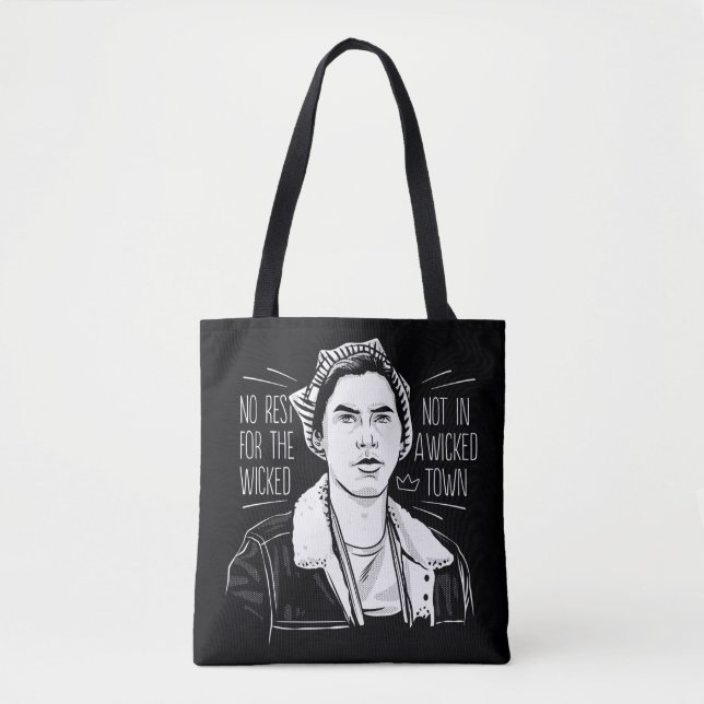 Tote Bag Pas De Repos Pour Les Méchants (Devant)