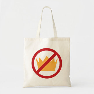 Tote Bag PAS DE ROIS ! Anti-Trump