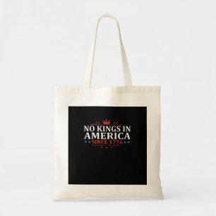 Tote Bag Pas de rois en Amérique États-Unis Indépendance Cl