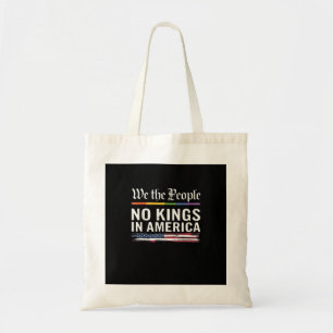 Tote Bag Pas de rois en Amérique Nous le peuple politique a