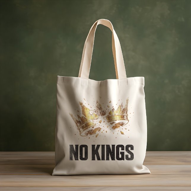 Tote Bag Pas de rois protestent (Créateur téléchargé)