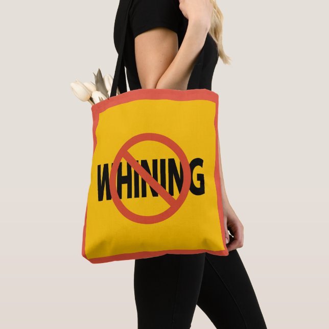 Tote Bag Pas de Whining Marigold Maze Flip (De près)