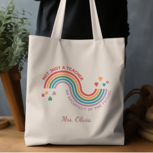Tote Bag Pas seulement un enseignant, un architecte de l'av