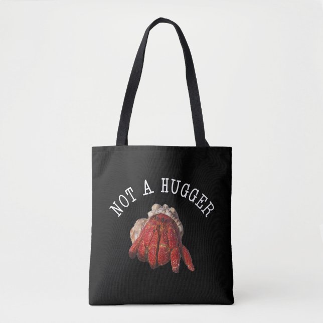 Tote Bag Pas Un Gros Crabe Hermite Drôle (Devant)