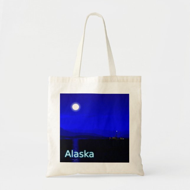 Tote Bag Passage au clair de lune (Devant)