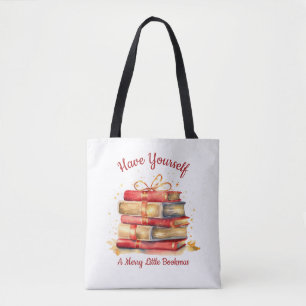Tote Bag Passez un joyeux petit Bookmas