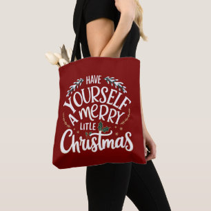 Tote Bag Passez un joyeux petit Noël de vacances