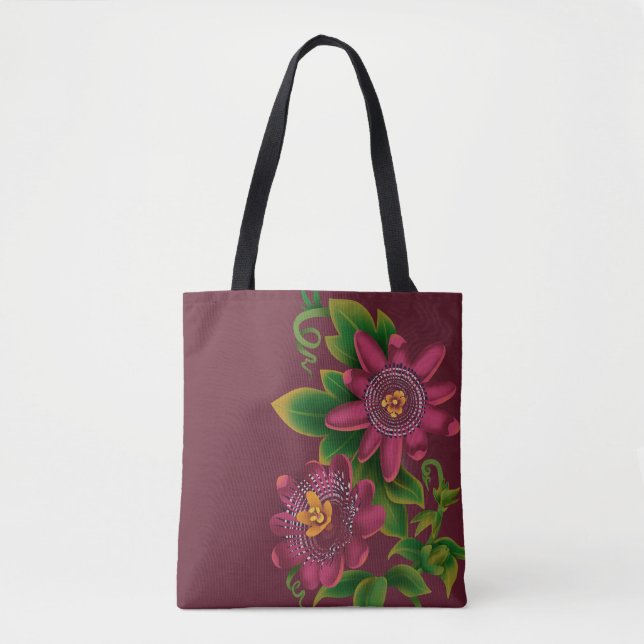 Tote Bag Passion Fruit Illustration (Devant)