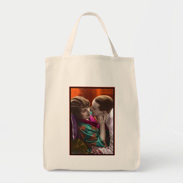 Tote Bag passionné vintage rétro (Devant)