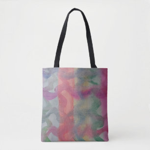 Tote Bag Pastel Art Abstrait