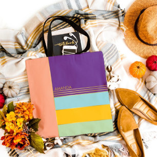 Tote Bag Pastel Branché Élégant Chic Coloré