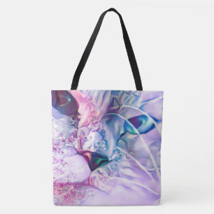 Tote Bag Pastel Cat Dreamscape