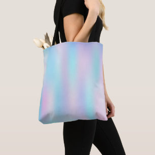 Tote Bag Pastel Colours Abstrait Arrière - plan d'iridescen