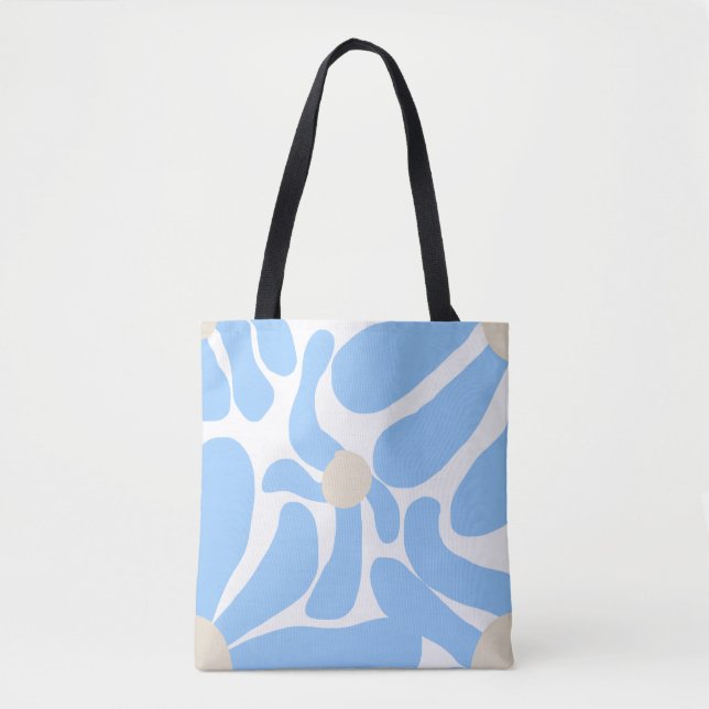 Tote Bag Pastel flower theme (Devant)