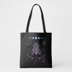 Tote Bag Pastel Goth Moon Insect Gothique Wicca Crescent Be