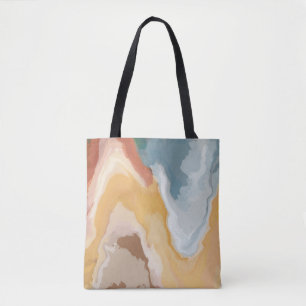 Tote Bag Pastel Paint Édition Été Abstraite