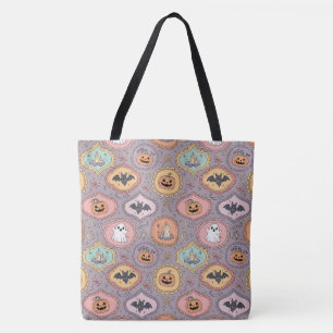 Tote Bag Pastel Phantoms - Un Halloween lunatique